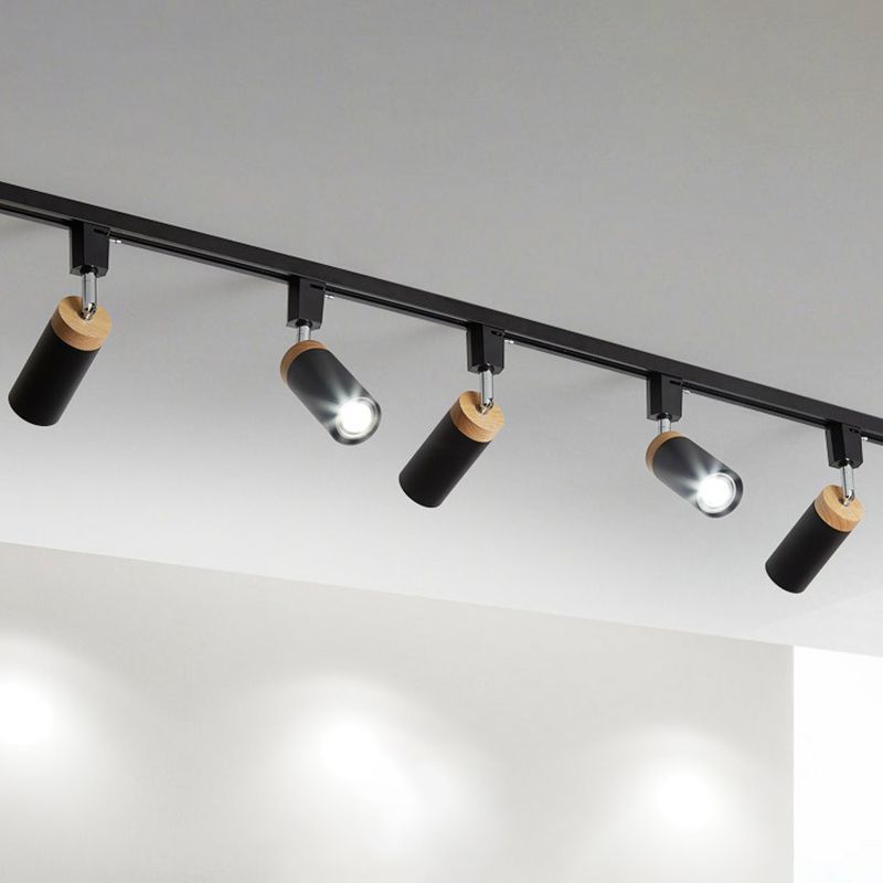 Haney Moderne Design LED Spotlight Metaal Zwart Wit Woonkamer