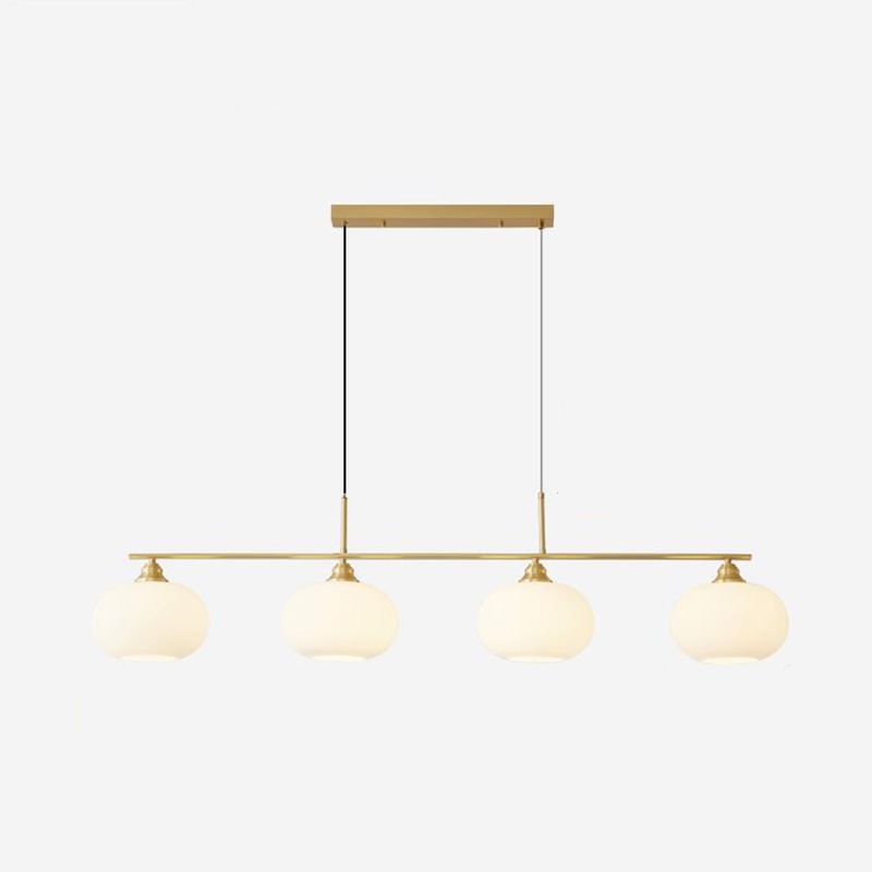 Hailie Retro Grote  Plafondlamp Zwart Wit Metaal Woonkamer Keuken
