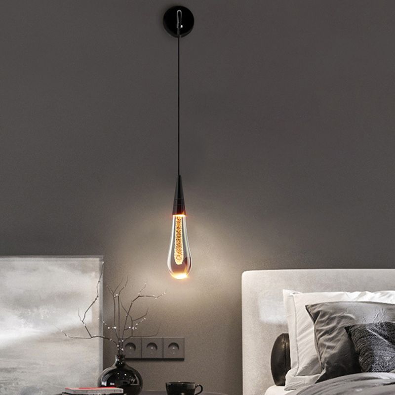 Marilyn Kleine Vintage LED Wandlamp Zwart Goud Metaal Slaapkamer