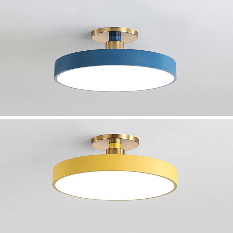 Morandi Moderne Design LED Plafondlamp Metaal Wit Woonkamer Keuken