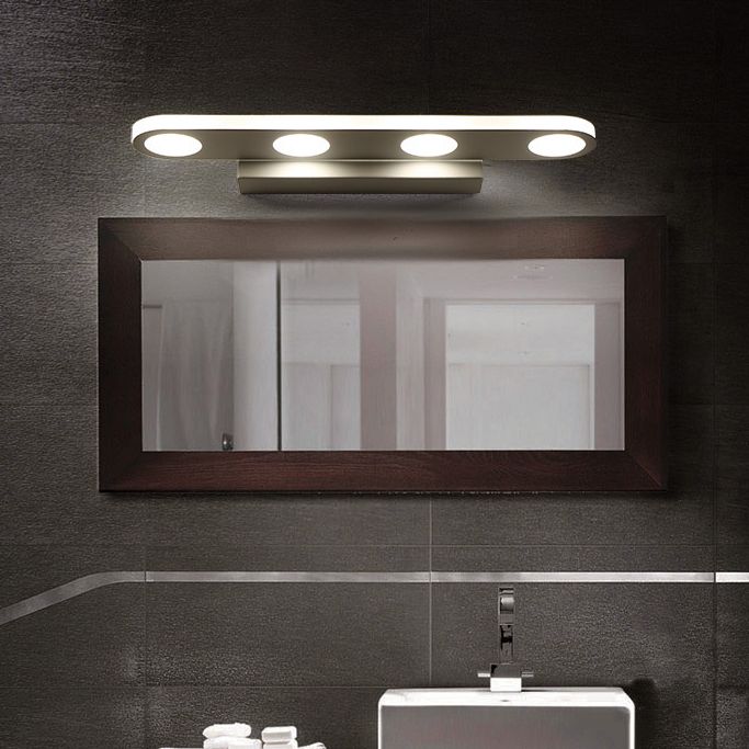 Leigh Moderne Elliptische LED Wandlamp Metaal/Acryl Wit Slaap/Woon/Badkamer