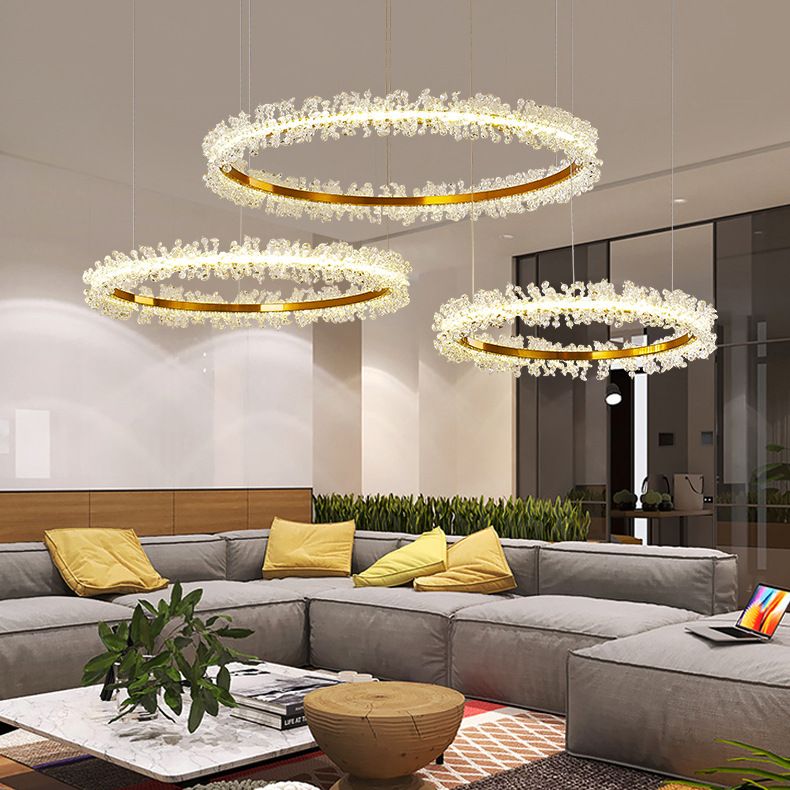 Kristy Moderne Design Luxe LED Hanglamp Hout Woonkamer Keuken