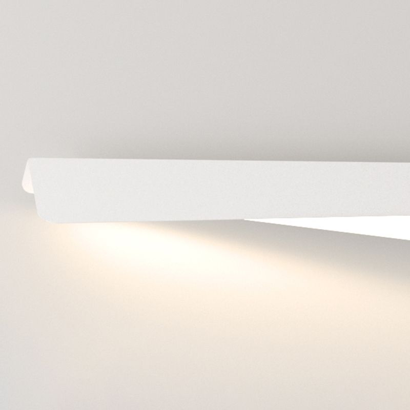 Leigh Moderne Design Vouw Wandlamp Metaal Wit Slaapkamer/Eetkamer/Woonkamer