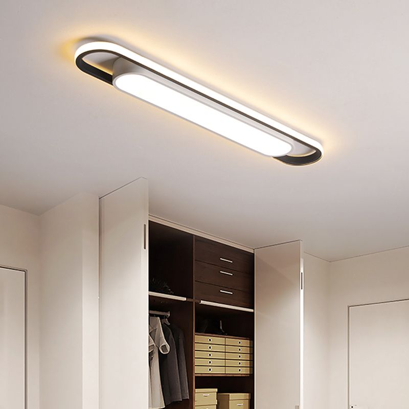Quinn Moderne Design LED Plafondlamp Metaal Wit Woonkamer Keuken