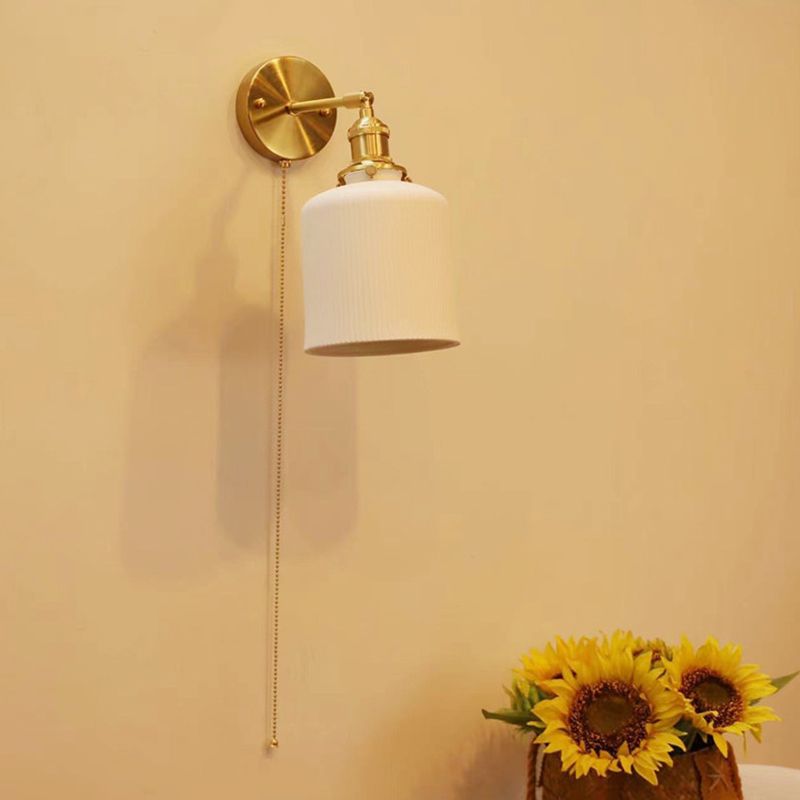 Lottie Modern Rimpels Scandinavisch Dressoir Wandlamp Metaal/Steen Slaapkamer/Eetkamer/Woonkamer