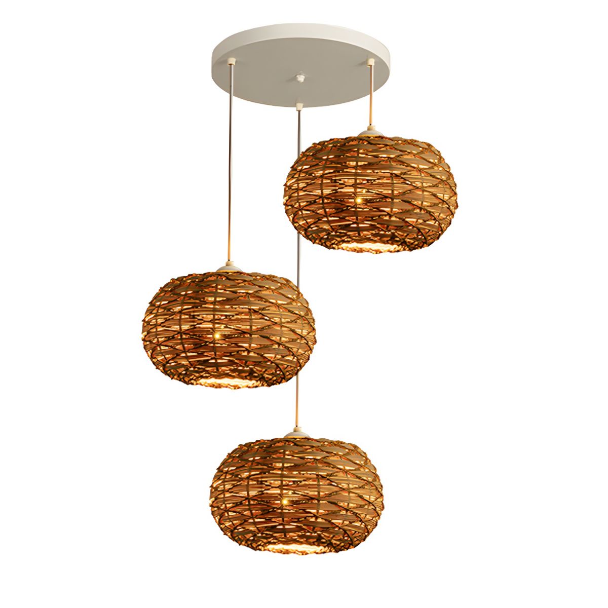 Orsini Retro LED Hanglampen Gouden Wit Metaal Keuken Woonkamer