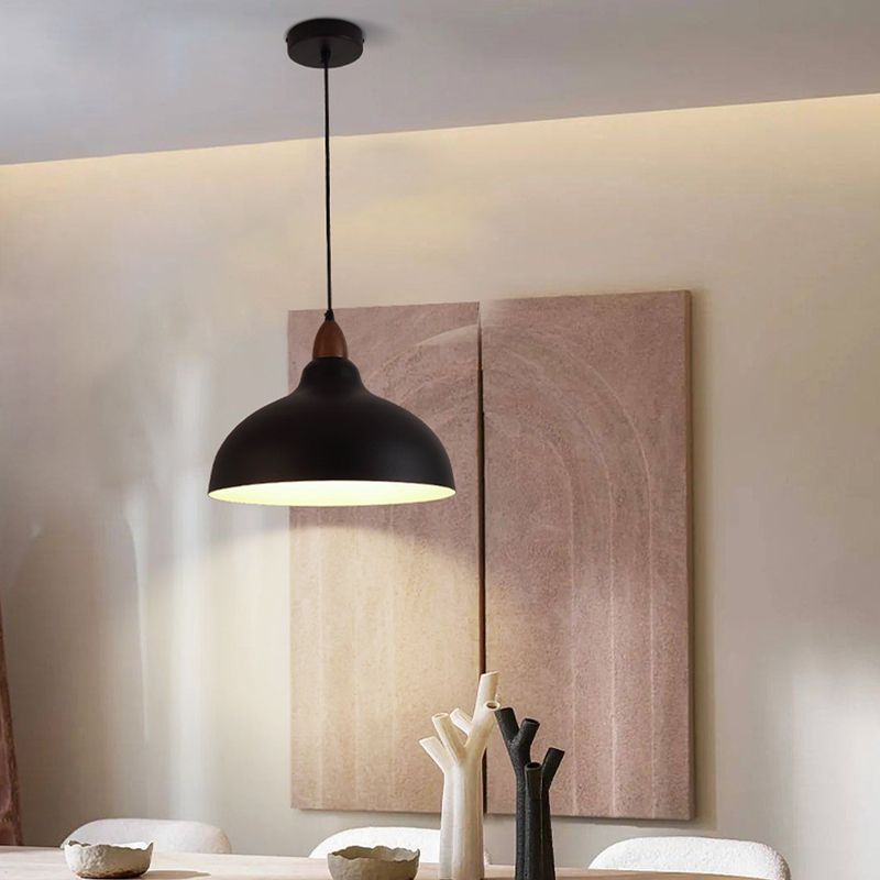 Morandi Moderne LED Hanglamp Kap Metaal Zwart/Wit Slaap/Woon/Eetkamer