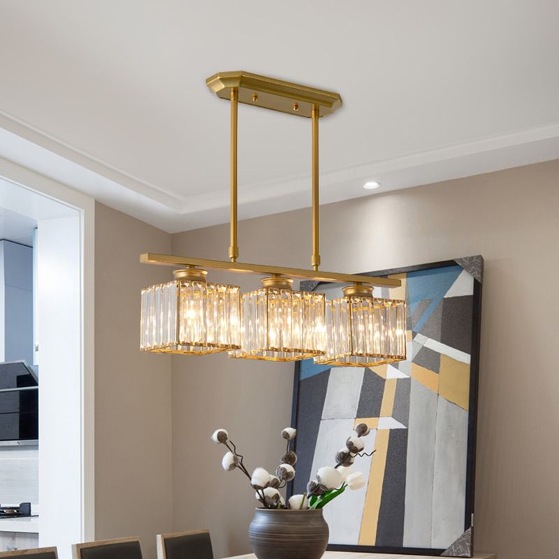 Kristy Moderne Design LED Hanglamp Metaal Crystal Woonkamer Keuken