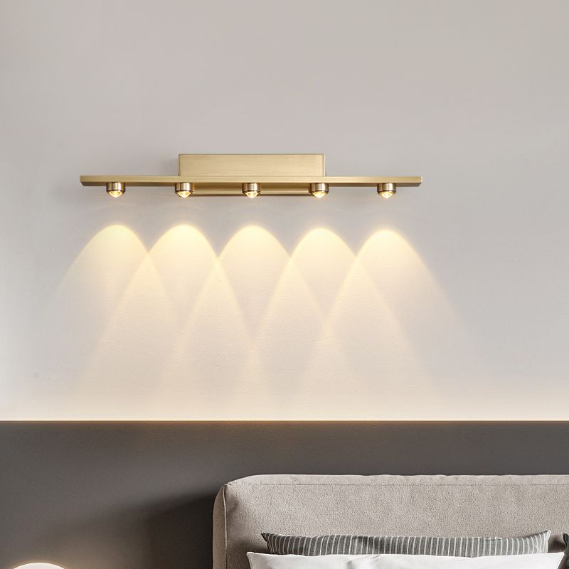 Leigh Moderne Design Rimpeling Wandlamp Metaal/Acryl Slaapkamer/Eetkamer/Woonkamer