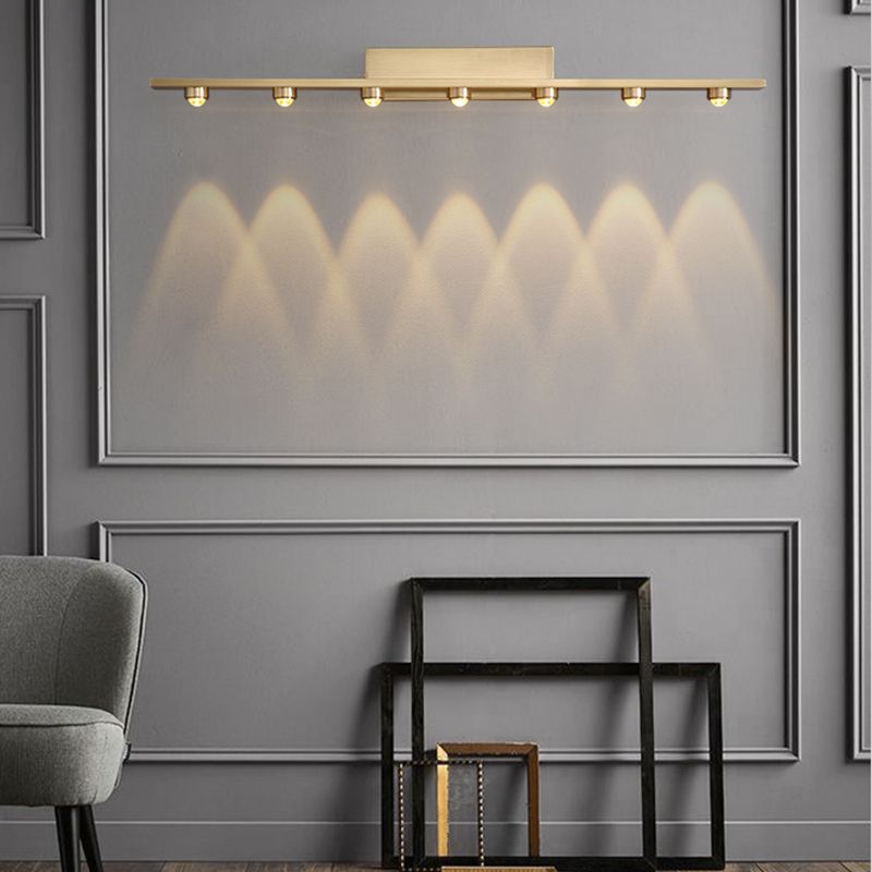 Leigh Moderne Design Rimpeling Wandlamp Metaal/Acryl Slaapkamer/Eetkamer/Woonkamer