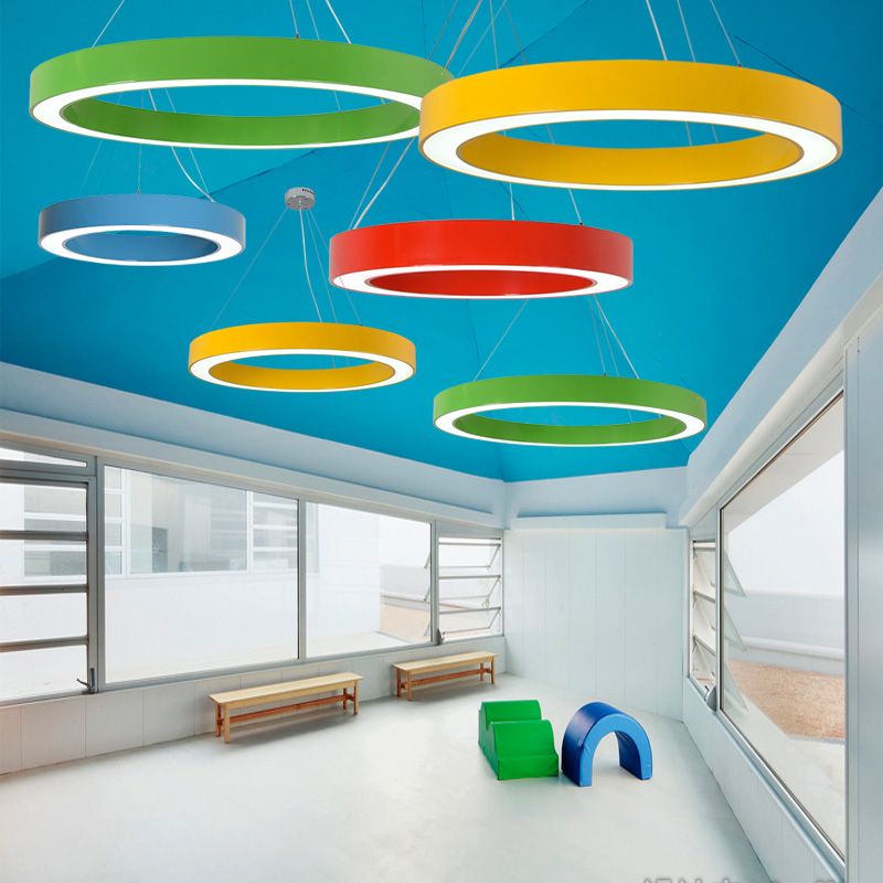 Morandi Moderne Design LED Hanglamp Acryl Metaal Woonkamer Keuken