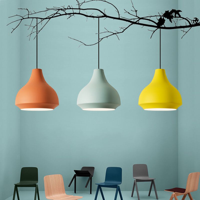 Morandi Moderne Design LED Hanglamp Geel/Blauw Woonkamer Keuken