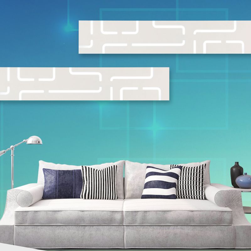 Leigh Moderne Rechthoekig LED Wandlamp Metaal/Acryl Wit Slaap/Woon/Badkamer