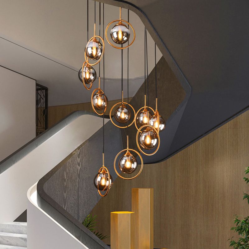 Hailie Moderne Design LED Kroonluchter Metaal Goud Woonkamer