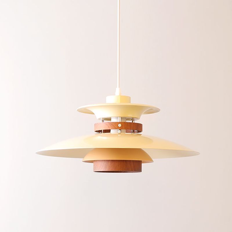 Morandi Minimalistisch LED Hanglamp Metaal Witte Woonkamer Keuken