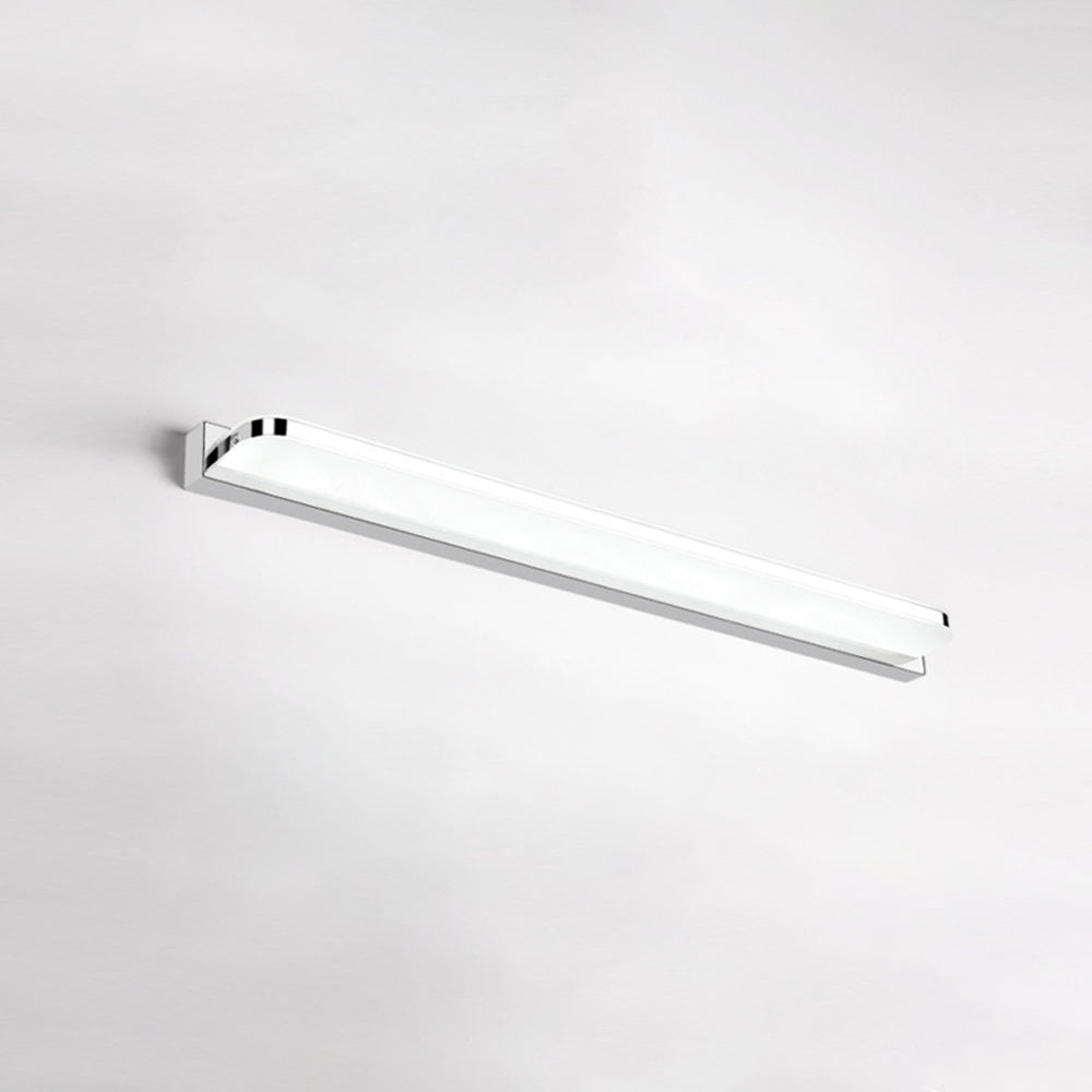 Leigh Moderne Design LED Wandlamp Rechthoekig Acryl Spiegel Zwart/Wit/Chroom/Goud Badkamer