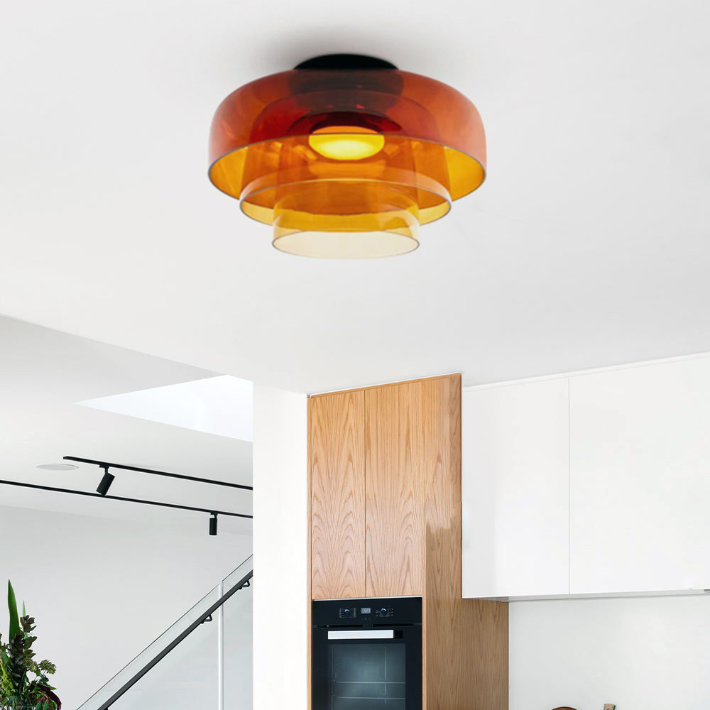 Morandi Moderne Creatieve Glas Plafondlamp Woonkamer