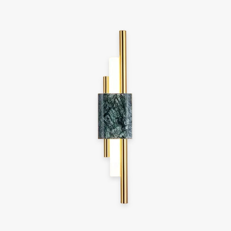 Sebastian Modern LED Wandlamp Wit Gouden Metaal Woonkamer Slaapkamer
