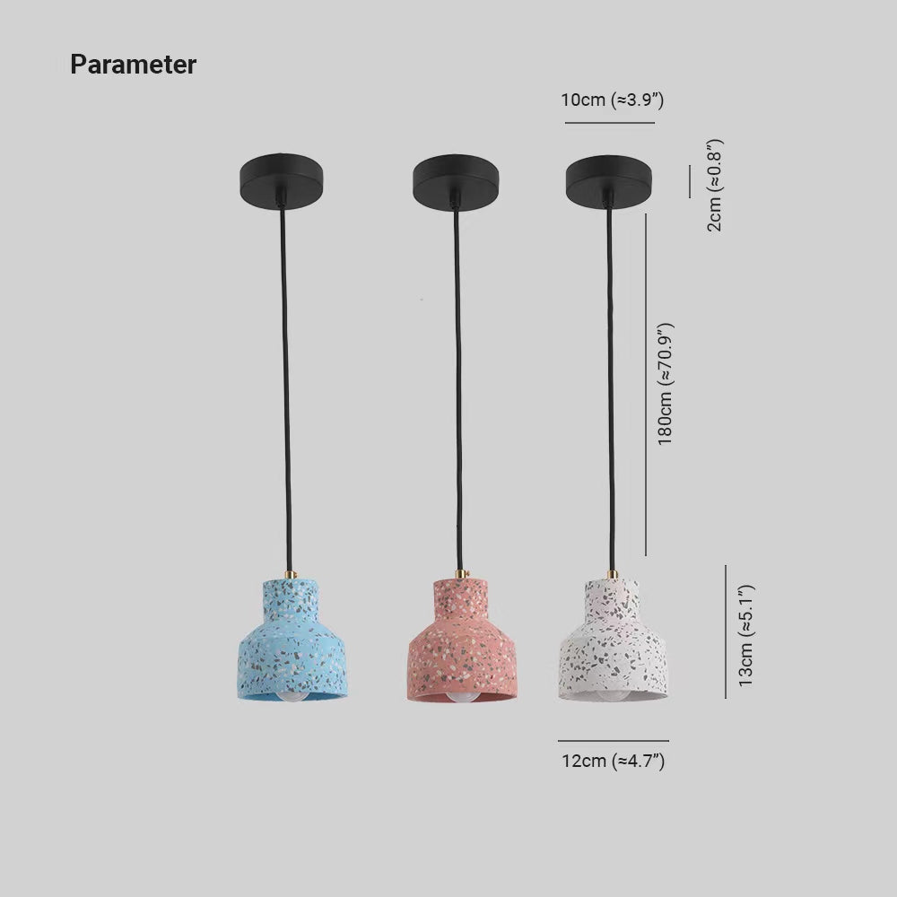Morandi Moderne LED Hanglampen Blauw Zwart Metaal Eetkamer Slaapkamer