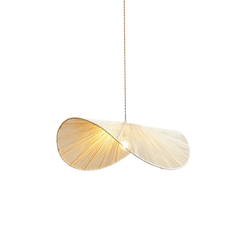 Muto Design LED Hanglamp Metaal/Twine Bruin/Beige Slaap/Woon/Eetkamer