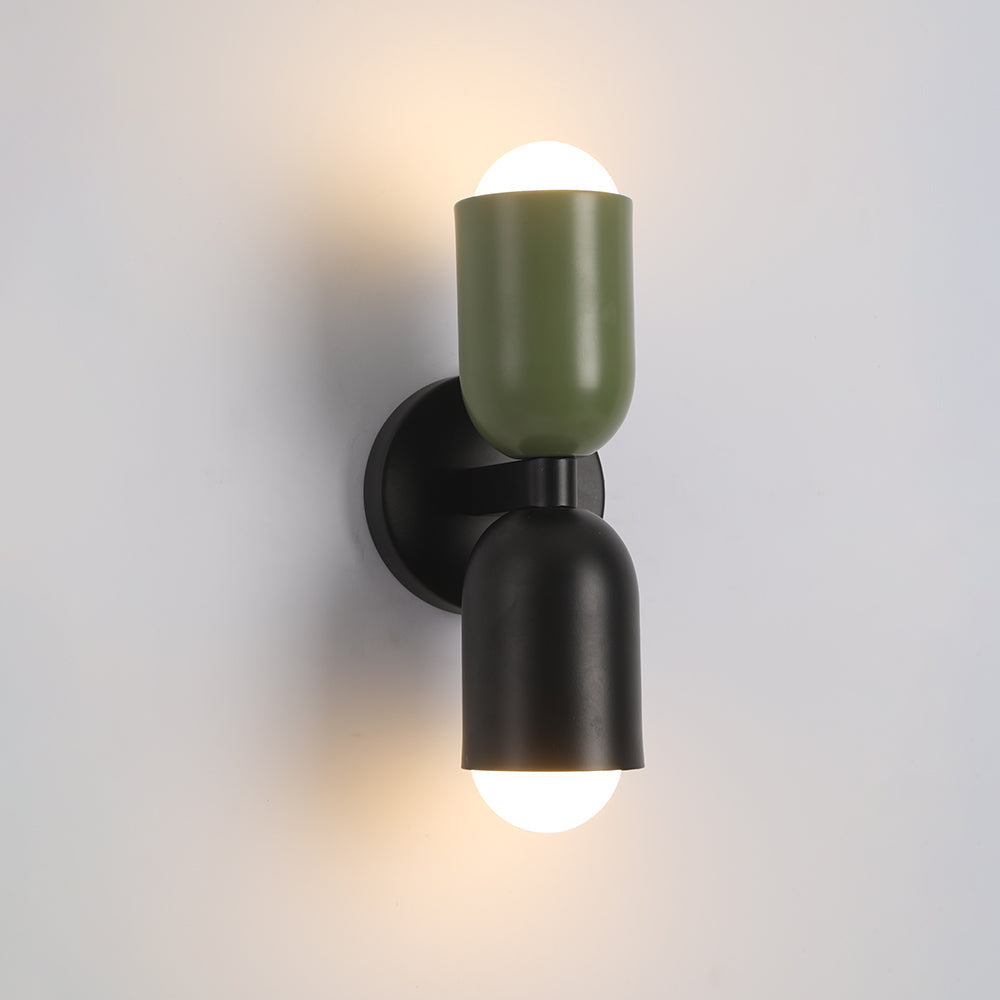 Morandi Design LED Wandlamp Metaal Groen/Roze/Rood Slaap/Eet/Woonkamer