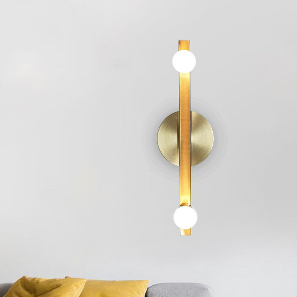 Elio Moderne Linear Kleine Ronde LED Wandlamp Metaal Woonkamer Slaapkamer