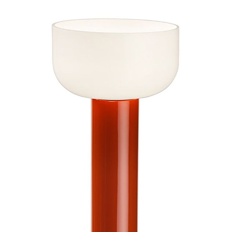 Elio Minimalistisch LED Vloerlampen Zwart Wit Geel Metaal Glas