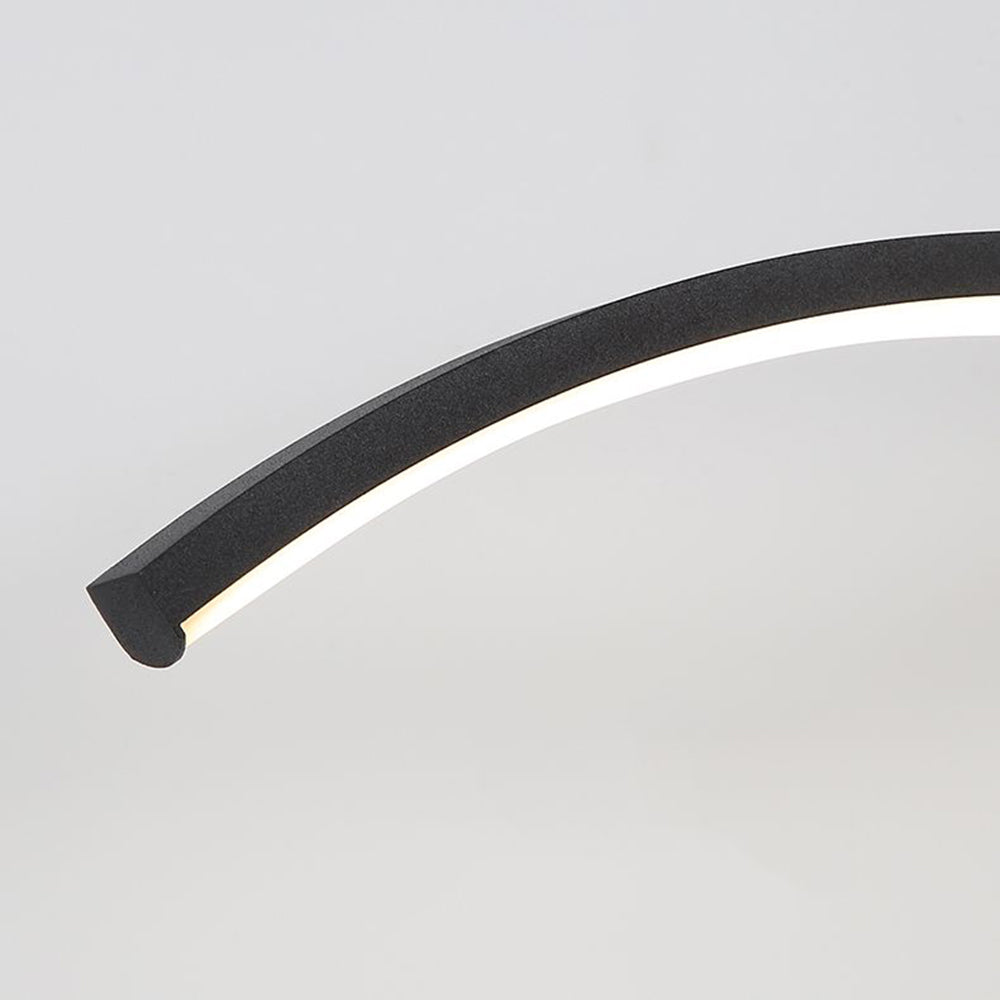 Louise Moderne Design LED Minimalistische Wave Lineaire Wandlamp Metalen Zwart/Wit Woon/Slaap/Badkamer