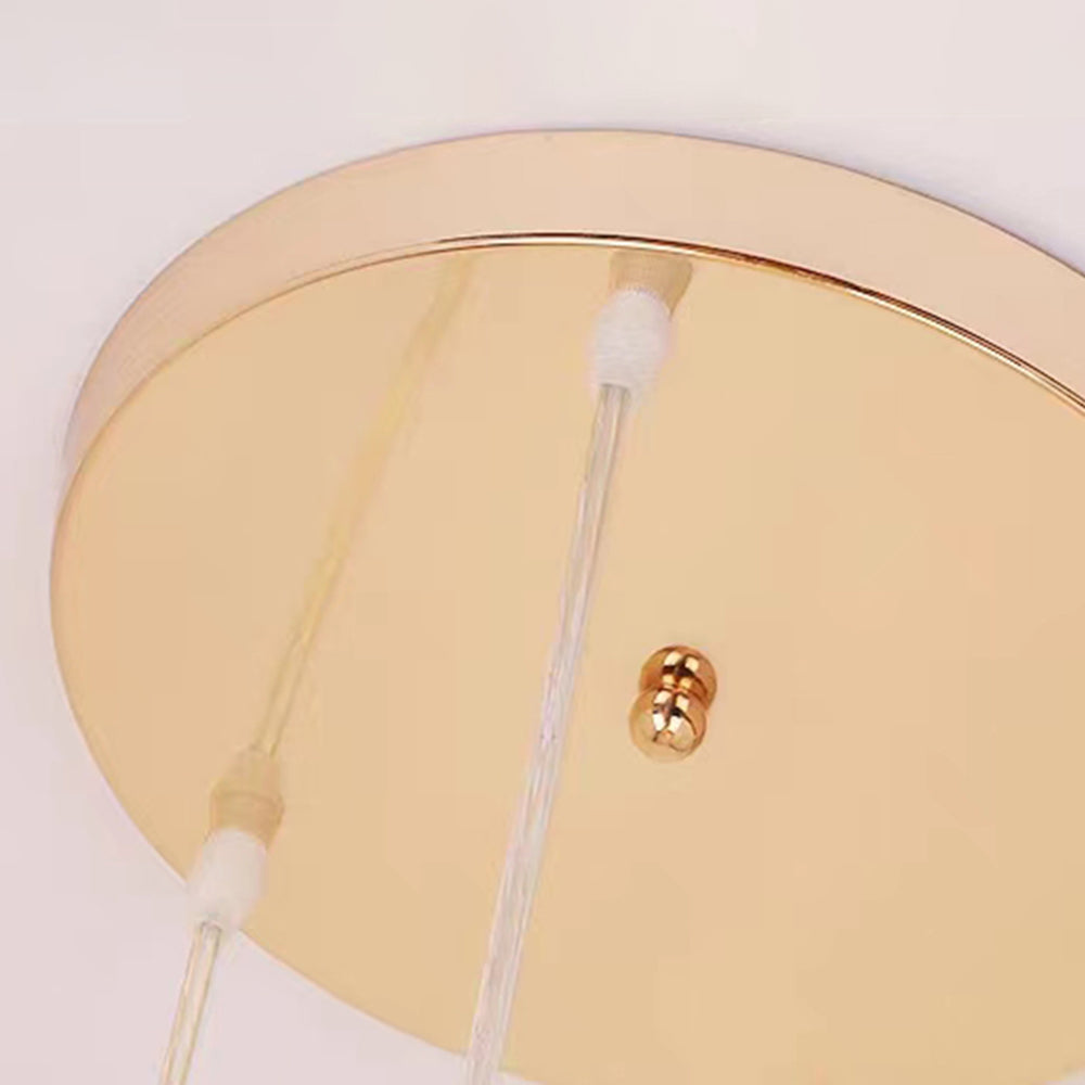 Hailie Moderne Design LED Hanglamp Kristal Metaal Woonkamer Keuken