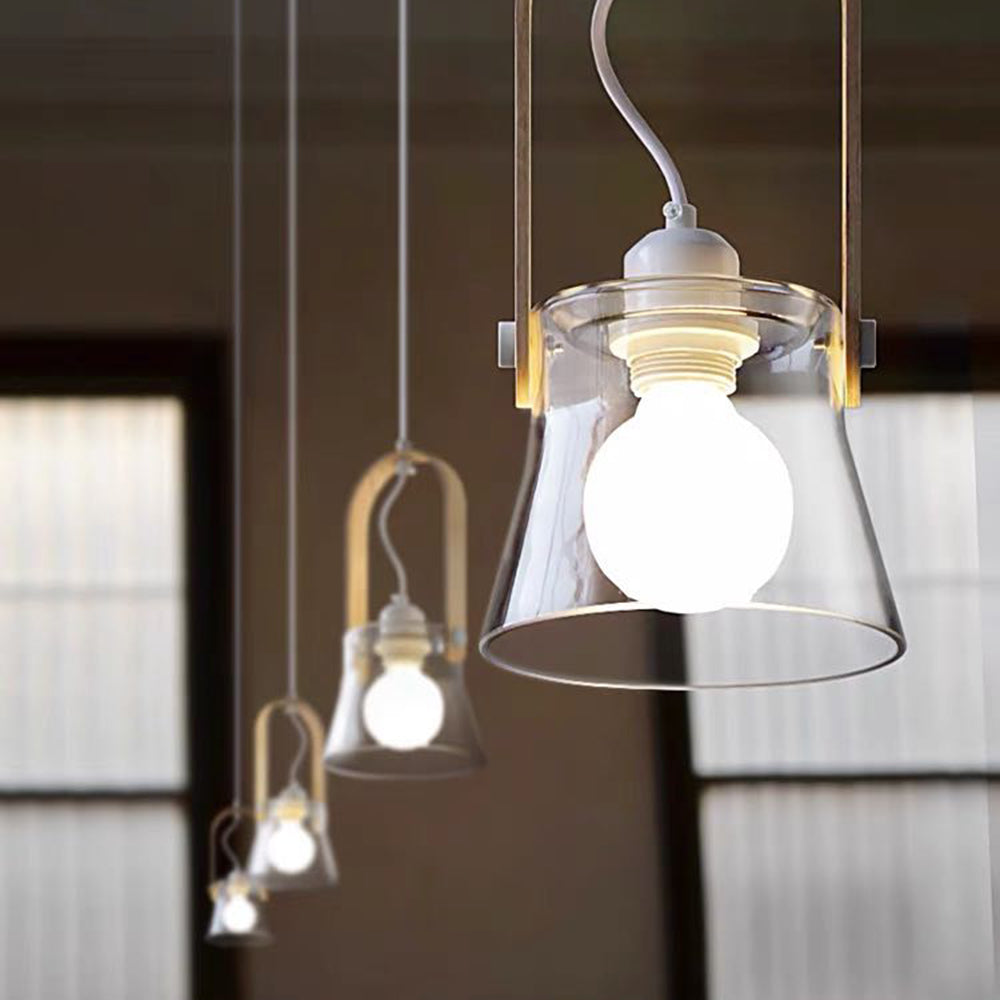 Hailie Moderne Minimalistische LED Hanglamp Glas Metaal Eetkamer