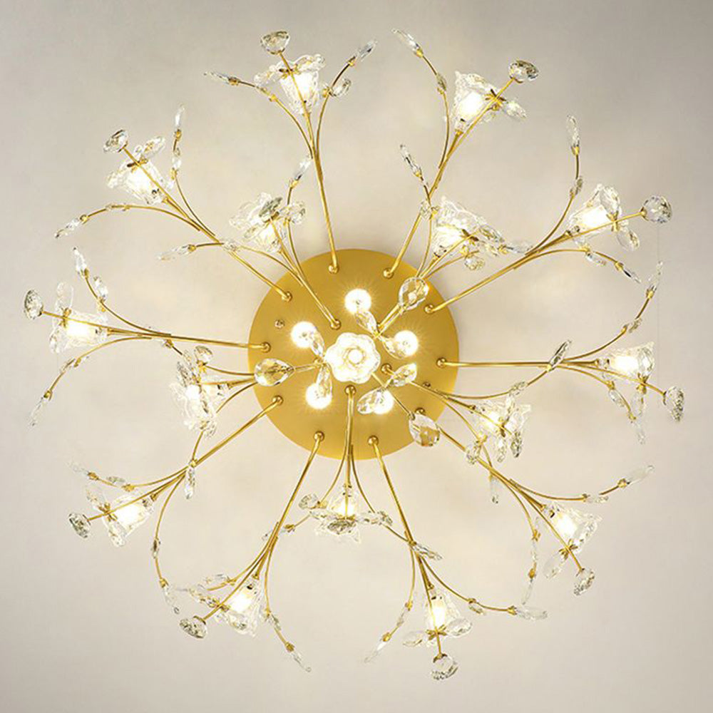 Lili Design LED Plafondlamp Metaal Glas Woonkamer Eetkamer