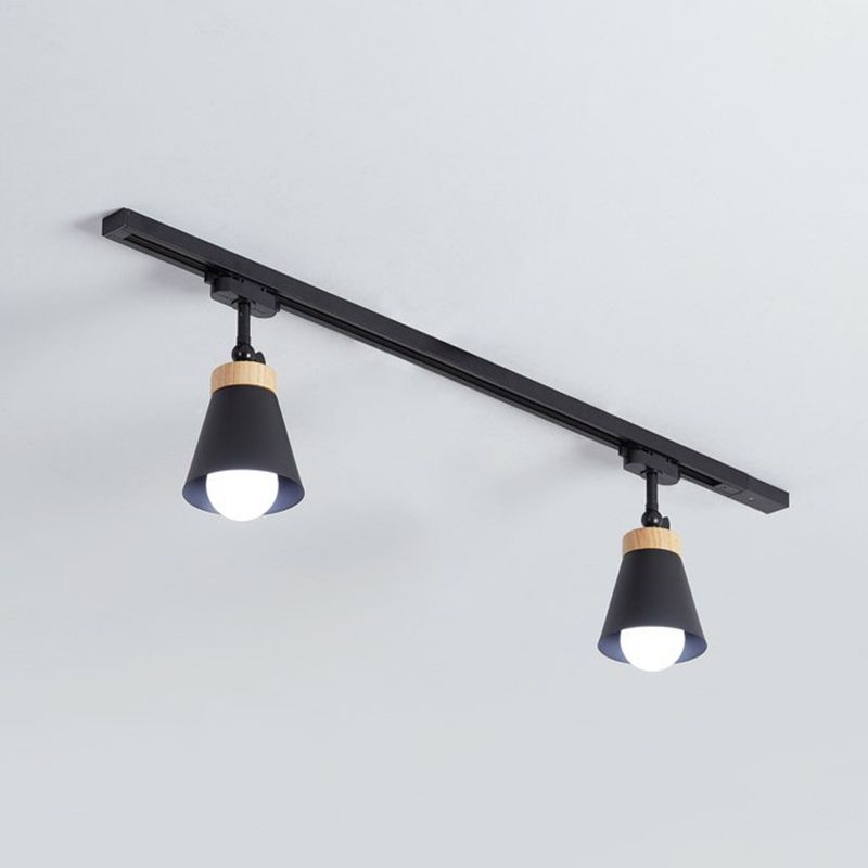 Haney Moderne Design LED Spotlight Zwart/Wit Woonkamer Keuken