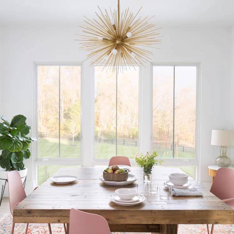 Modern Moderne Design LED Hanglamp Goud Slaapkamer Woonkamer