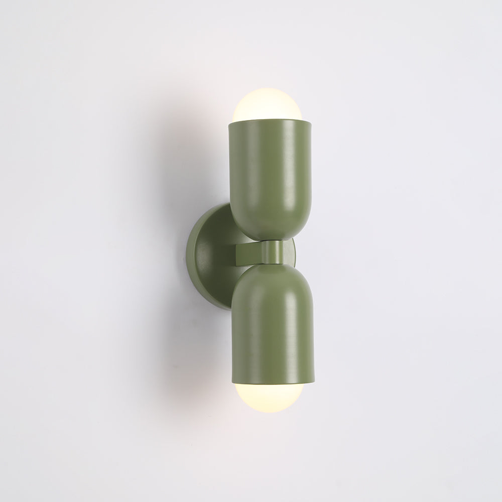 Morandi Design LED Wandlamp Metaal Groen/Roze/Rood Slaap/Eet/Woonkamer