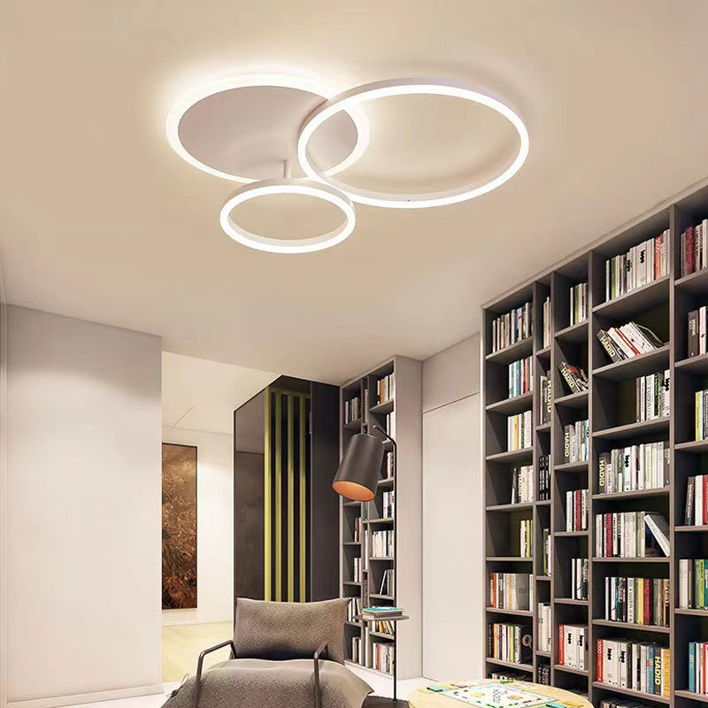 Lacey Moderne Rond LED Plafondlamp Metaal/Acryl Slaapkamer/Woonkamer/Kinderkamer