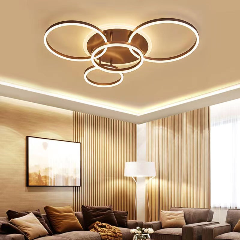 Lacey Moderne Rond LED Plafondlamp Metaal/Acryl Slaapkamer/Woonkamer/Kinderkamer