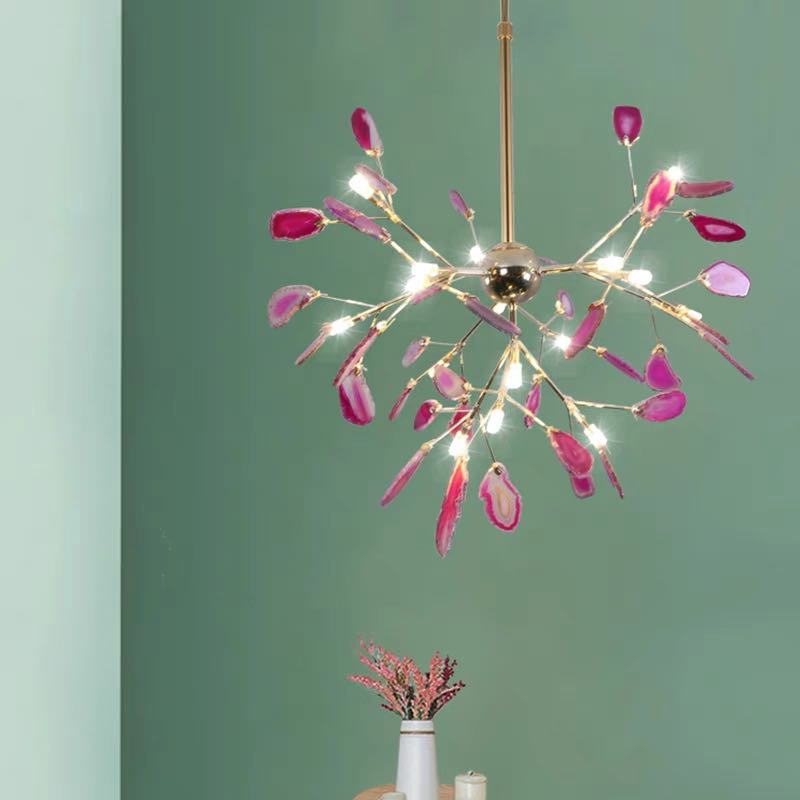 Javon Nordic Agaat Creatieve Kleurrijke Kroonluchter Slaapkamer/Woonkamer