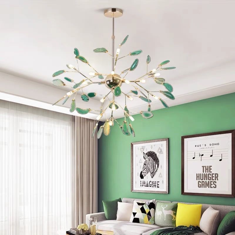 Javon Nordic Agaat Creatieve Kleurrijke Kroonluchter Slaapkamer/Woonkamer