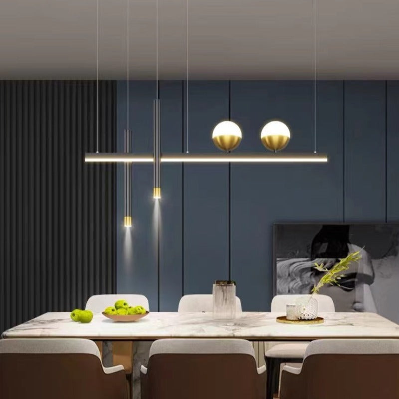 Madina Industrie LED Hanglampen Zwart Metaal Eetkamer Woonkamer
