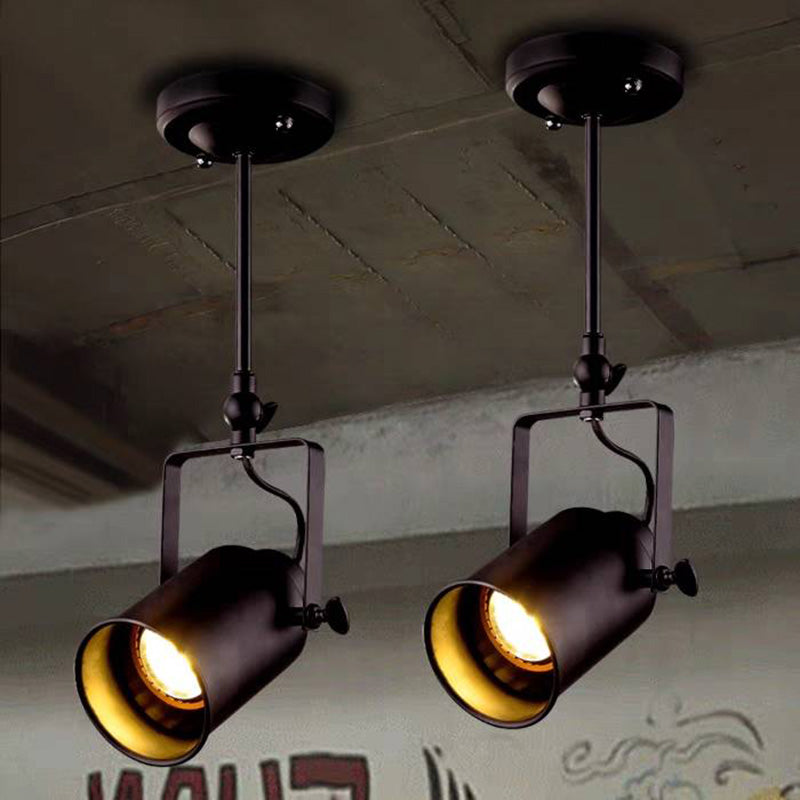 Arthurian Industriele LED Plafondlamp Zwart Woon/Slaapkamer Metaal