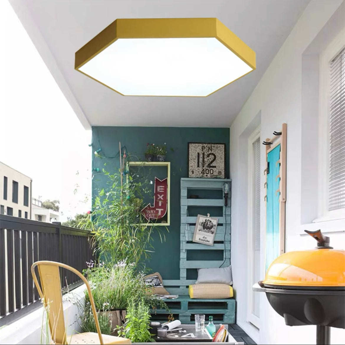 Morandi Moderne Design LED Plafondlamp Metaal Woonkamer Keuken