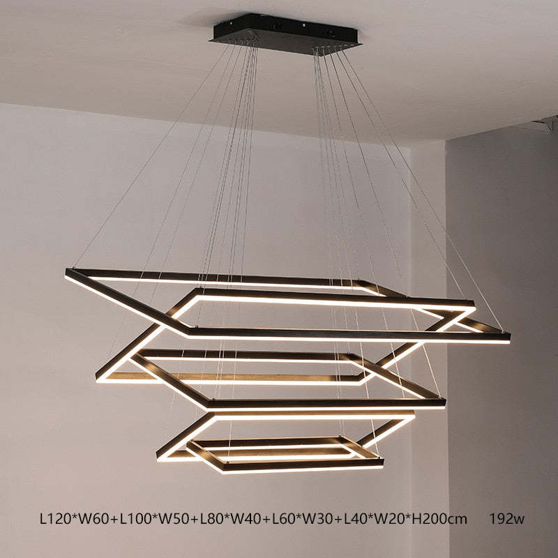 Orsini Design LED Hanglampen Zwart Wit Metaal Eetkamer Slaapkamer