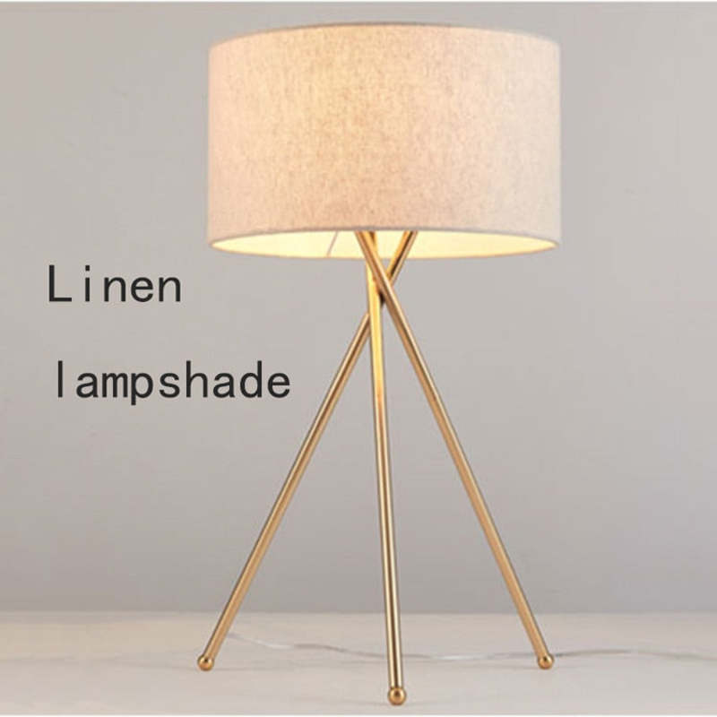 Valerio Ronde LED Tafellampen Vloerlampen Metaal Stof Woonkamer