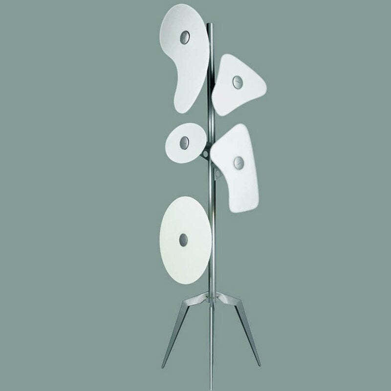 Morandi Moderne LED Vloerlampen Wit Hars Metaal Eetkamer Woonkamer