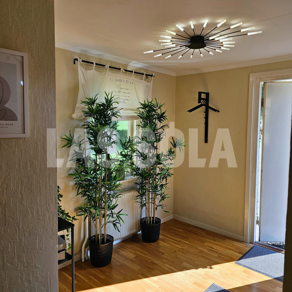 Lowry Grote LED Plafondlampen Wit Metaal Woonkamer Slaapkamer Hotel