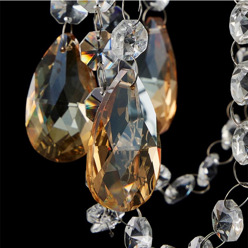 Kristy Luxe Kristal Hanglampen Glas Metaal Slaapkamer Eetkamer