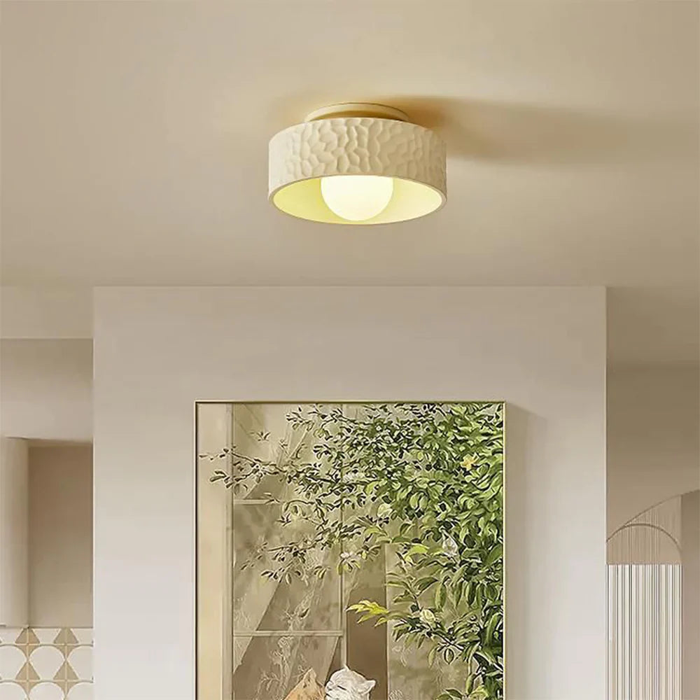 Carina Modern LED Plafondlamp Glas Slaapkamer Woonkamer