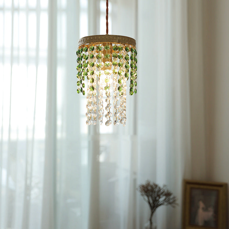 Kristy Vintage Kristal Hanglampen Metaal Slaapkamer Studeerkamer