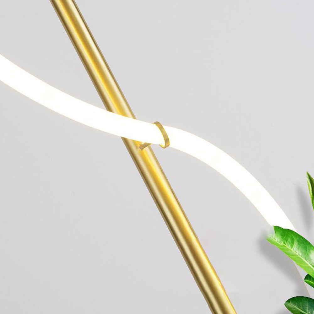 Louise Vloerlamp & Tafellamp, Messing