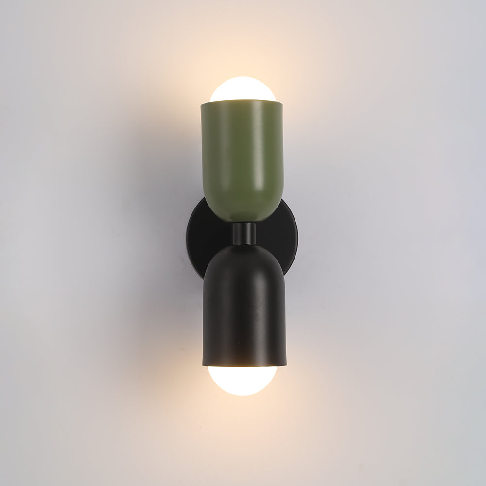 Morandi Design LED Wandlamp Metaal Groen/Roze/Rood Slaap/Eet/Woonkamer